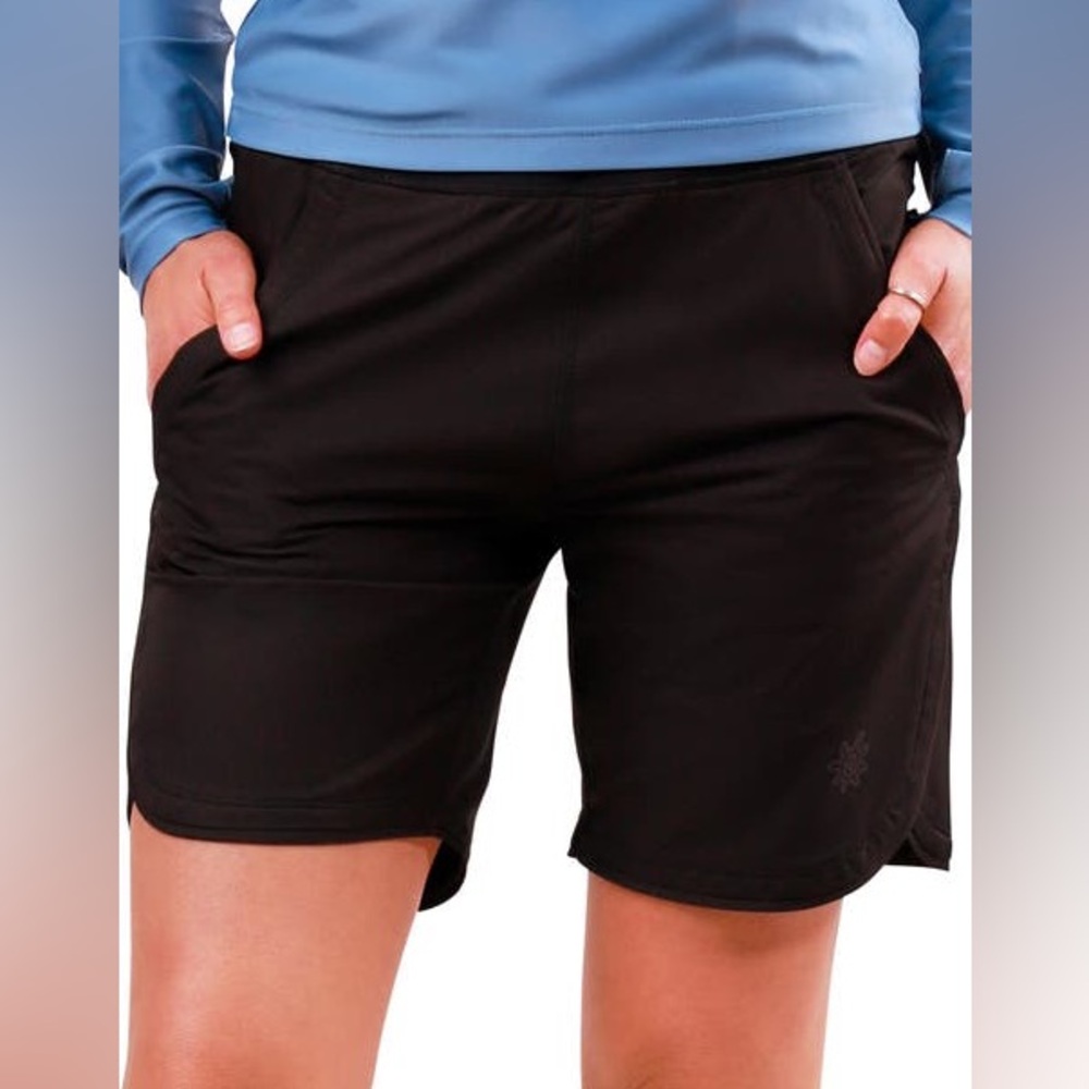 UV Skinz Hybrid Active Shorts Women's Black Active Shorts